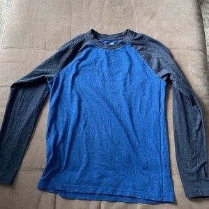 blue long sleeve “ultimate tee”